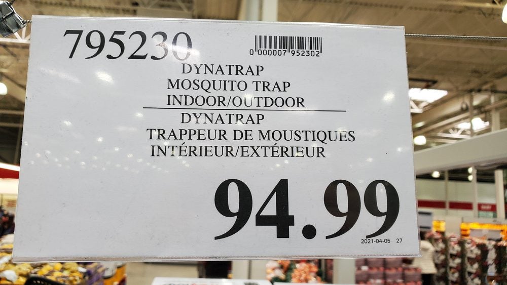 [Costco] (Costco in store) Dynatrap mosquito trap indoor/outdoor $94.99