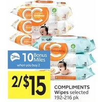 Compliments Wipes