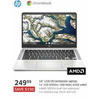 HP Chromebook 14" LCD Chromebook Laptop 