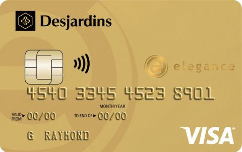 Desjardins VISA® - Elegance GOLD