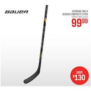Bauer Supreme One 8 Senior Composite Stick - $99.99 ($130.00 Off)