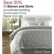 All Steven and Chris Coordinate Bedding - 30% Off