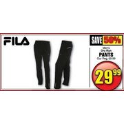 Fila Men's Dry Run Pants - $29.99 (50% off)