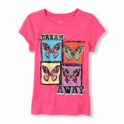 Dream Away Butterfly Graphic Tee - $11.99 ($0.51 Off)