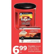 Folgers Ground Coffee Or K-Cups  - $6.99