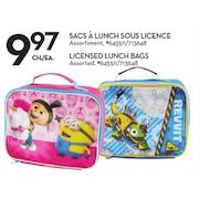Licensed Lunch Bags - $9.97