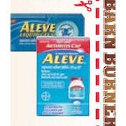 Aleve 220mg Liquid Gels Or Soft Grip Arthritis Cap Caplets - $11.99/with coupon ($0.50 off)