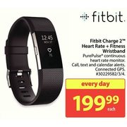 Fitbit Charge 2 Heart Rate + Fitness Wristband - $199.99