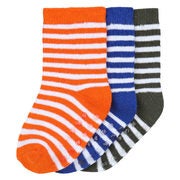 Baby Boys’ 3 Pack Stripe Print Socks - $6.00 ($2.00 Off)