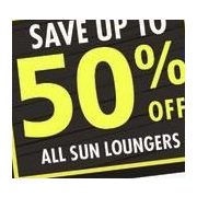 All Sun Loungers  - Up to 50%  off