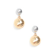 Hammered Ball Earrings - $7.99 ($6.01 Off)
