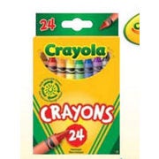 Crayola Wax Crayons  - $2.00