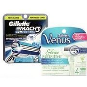 Gillette or Venus Blade Refills - 20% off