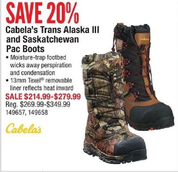 cabela's clearance boots