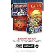 Select Board Games - Up to 30% off
