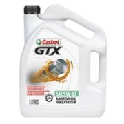 Castrol Gtx Conventional Motor Oil, 5 L - $20.79 ($11.20 Off)