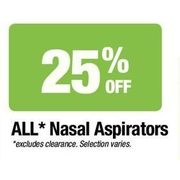 All Nasal Aspirators - 25% off