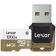 Lexar Professional 64GB microSDXC UHS-II Memory Card - $99.99