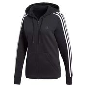 Adidas Women's Cotton Fleece 3-Stripe Full Zip - Hoody - $44.98 (Up to 40% off)
