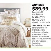 The Bay Distinctly Home Quill Duvet Cover Sets Redflagdeals Com