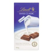 Lindt Swiss or M&M Tablet Chocolate Bars - $2.00