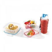 Starfrit Lock&lock Lunch Set With Easy Match Lid, 6-piece Kit - $16.99