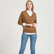 Uniqlo.ca Flash Sale: Get Men's & Women's Extra Fine Merino V-Neck Sweaters for $29.90 (Regularly $39.90), Today Only!
