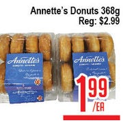 Annette's Donuts - $1.99