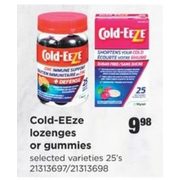 Cold-EEze Lozenges Or Gummies - $9.98