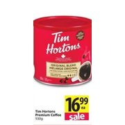 Tim Hortons Premium Coffee - $16.99