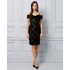 Lace Off-the-shoulder Sheath Dress - $38.00 ($202.00 Off)