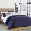 Lacoste® Washed Solid Percale 2-Piece Reversible Twin/twin Xl Duvet Cover Set In Indigo - $142.49 ($85.50 Off)