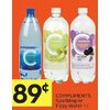 Compliments Sparkling Or Fizzy Water - $0.89