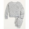 Printed Microfleece Pajama Top & Pajama Joggers Set For Girls - $30.97 ($14.02 Off)