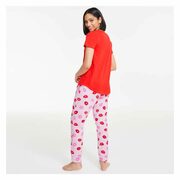 Printed Sleep Jogger In Pink - $8.21 ($5.79 Off)