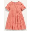 Short-Sleeve Swiss-Dot Tiered A-Line Dress For Toddler Girls - $18.00 ($11.99 Off)