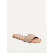Faux-Suede Slide Sandals For Women - $21.00 ($3.99 Off)