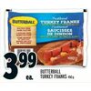 Butterball Turkey Franks - $3.99