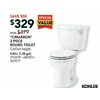 Kohler "Cimarron" Round Toilet - $329.00 ($50.00 off)