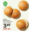 Longo's Specialty Buns Potato or Teak Spice - $3.49 ($0.50 off)