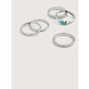 Assorted Silver Rings, Set Of 5 - $4.00 ($5.99 Off)