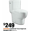 Glacier Bay Chair-Height 4.8L Elongated Toilet - $249.00