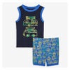 Toddler Boys' 2 Piece Tank Sleep Set In Blue - $8.94 (3.06 Off)