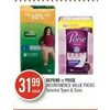 Depend Or Poise Incontinence Value Packs - $31.99