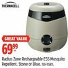 Thermacell Radius Zone Rechargeable E55 Mosquito Repellent - $69.99