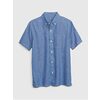 Kids Linen-cotton Button-down Shirt - $24.99 ($9.96 Off)