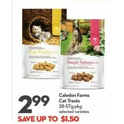 Caledon Farms Cat Treats - $2.99 (Up to $1.50 off)