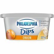 Philadelphia Cream Cheese or Dips - $3.49 ($0.75 off)