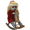 Home Accents Holiday Animated LED-Lit Haunted Doll on a Rocking Horse - $34.98