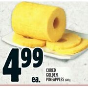 Cored Golden Pineapples - $4.99
